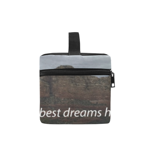 Red Rocks - Dreams Cosmetic Bag/Large (Model 1658)
