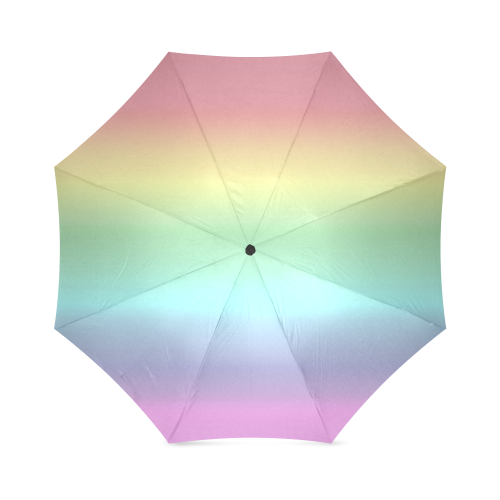 Pastel Rainbow Foldable Umbrella (Model U01)