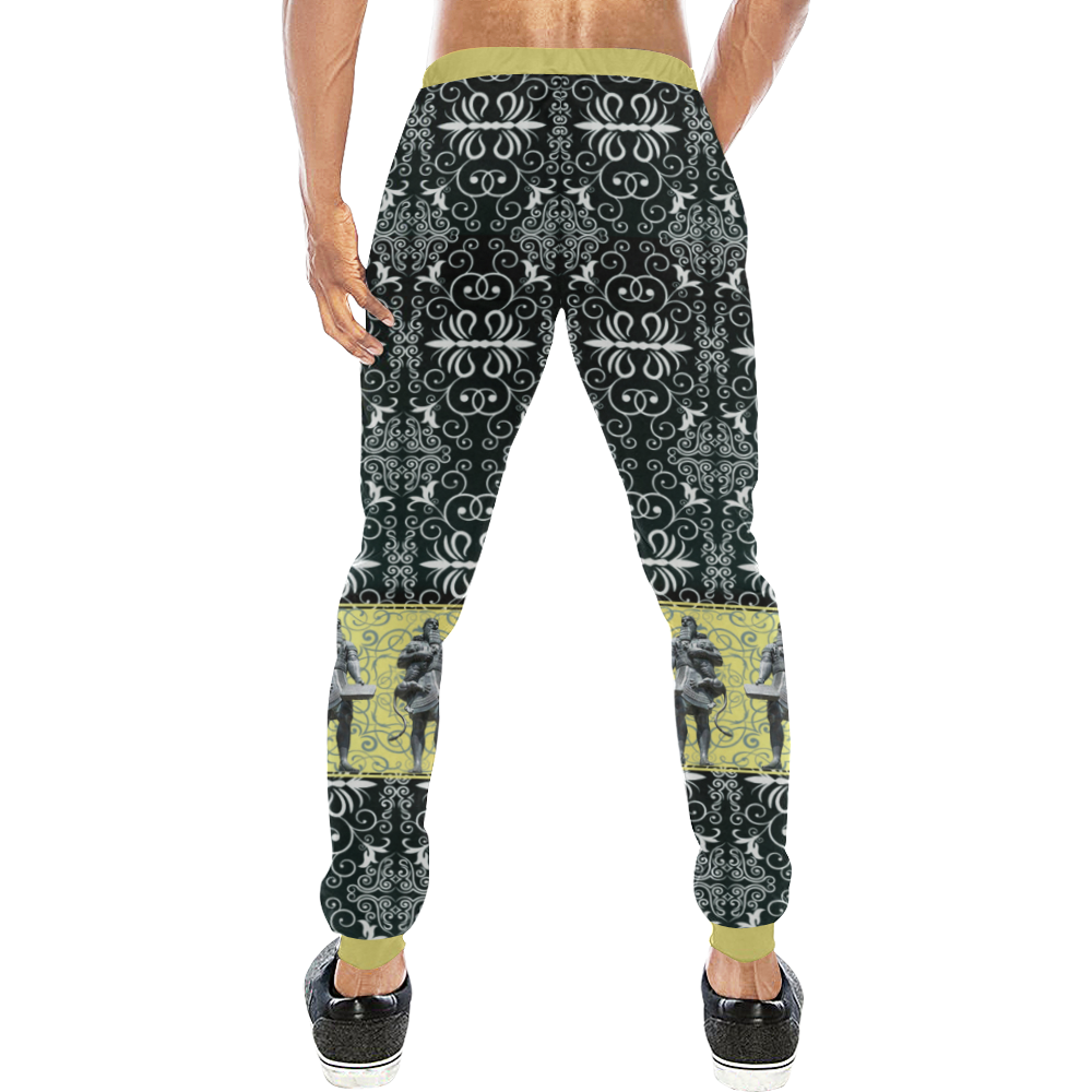Gilgamesh Men's All Over Print Sweatpants (Model L11)