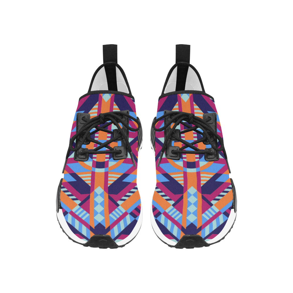 Modern Geometric Pattern Men’s Draco Running Shoes (Model 025)