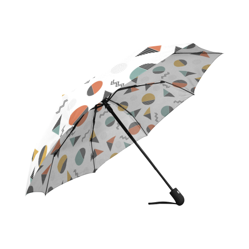 Geo Cutting Shapes Auto-Foldable Umbrella (Model U04)