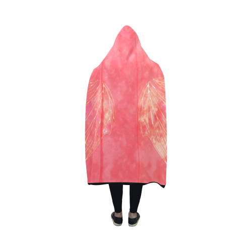 FOND ROSE Hooded Blanket 50''x40''