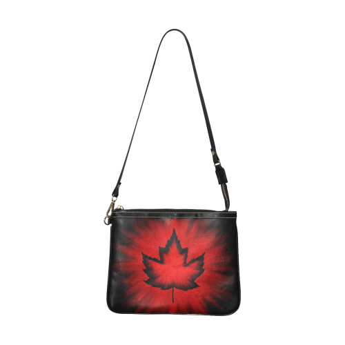Canada Maple Leaf Purses Small Shoulder Bag (Model 1710)