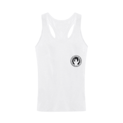 BLK BACK IT NEVER TROUBLES THE WOLF Men's I-shaped Tank Top (Model T32)