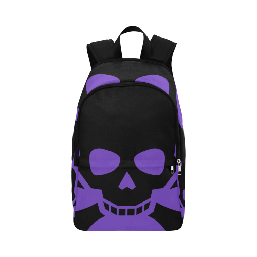 bones-1294357_1280blue Fabric Backpack for Adult (Model 1659)