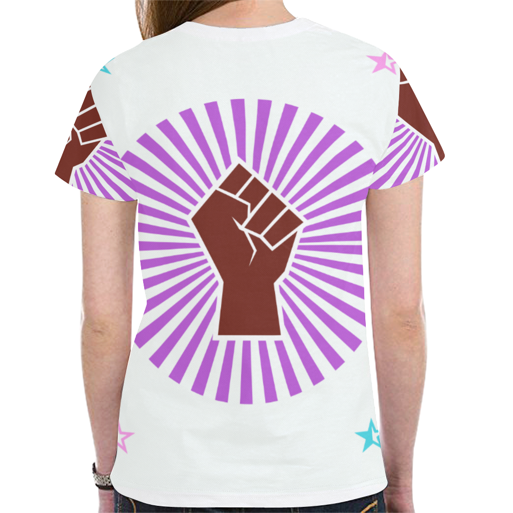 Pride New All Over Print T-shirt for Women (Model T45)