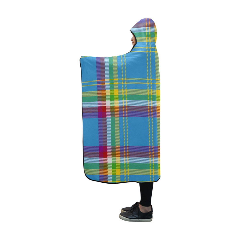 Yukon Tartan Hooded Blanket 60''x50''