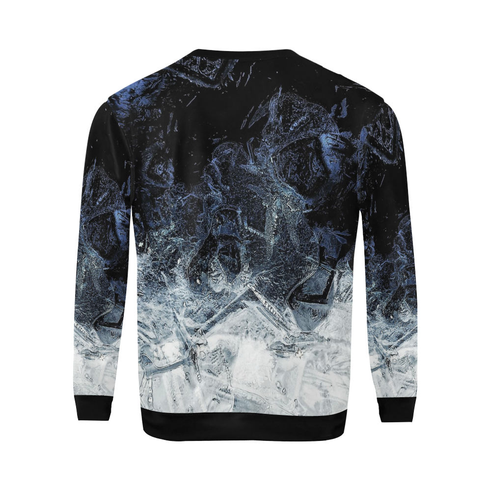 oil_a All Over Print Crewneck Sweatshirt for Men (Model H18)