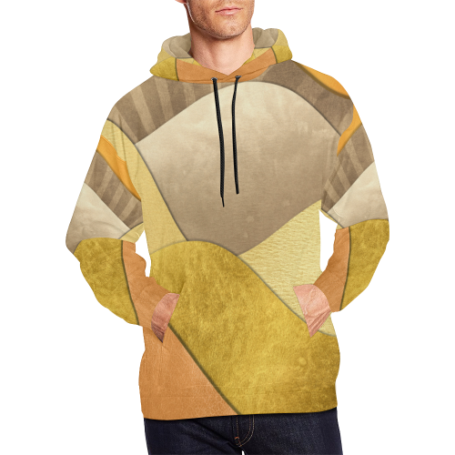 sun space #modern #art All Over Print Hoodie for Men/Large Size (USA Size) (Model H13)