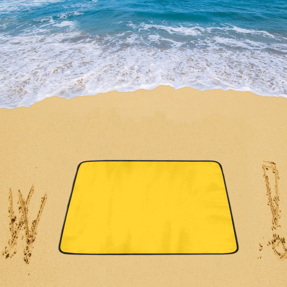 color mango Beach Mat 78"x 60"