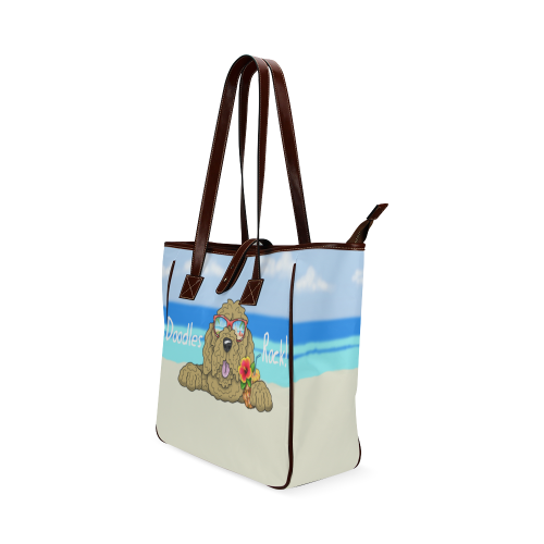 Golden Doodle 1 Beach Days Classic Tote Bag (Model 1644)