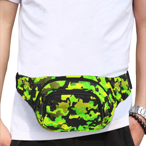new modern camouflage E by JamColors Fanny Pack/Small (Model 1677)