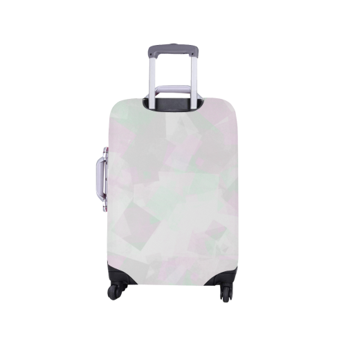 Clear Amour Snuff Mint Luggage Cover/Small 18"-21"