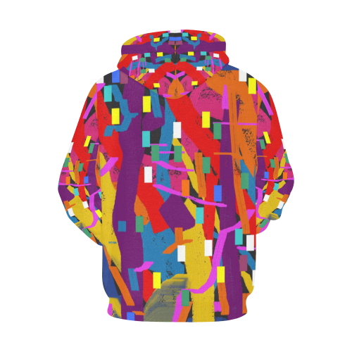 CONFETTI NIGHTS 2 All Over Print Hoodie for Women (USA Size) (Model H13)