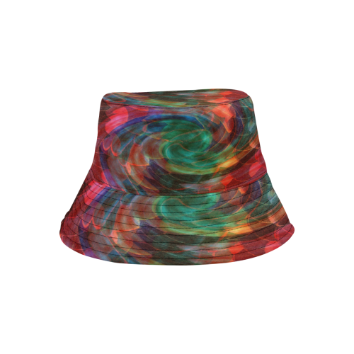 Ray of Twirls All Over Print Bucket Hat