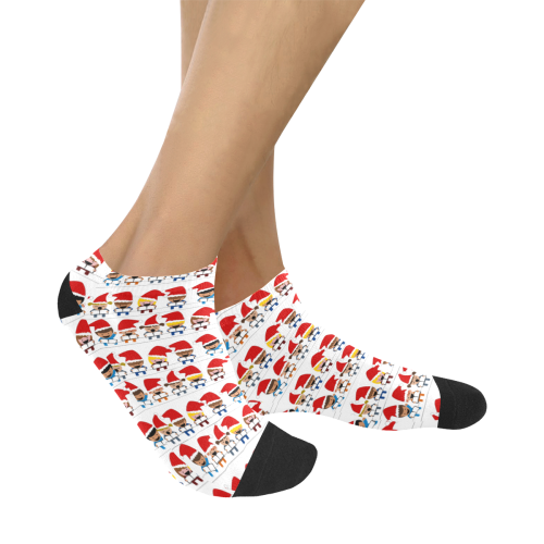 Christmas Carol Singers Women's Ankle Socks