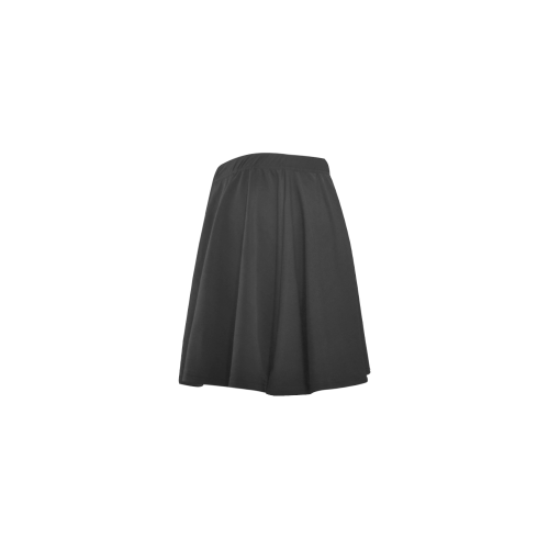 Charcoal black gradient Mini Skating Skirt (Model D36)