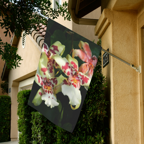 spotted orchids Garden Flag 28''x40'' （Without Flagpole）