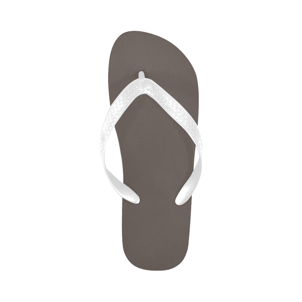 Brown Granite Flip Flops for Men/Women (Model 040)