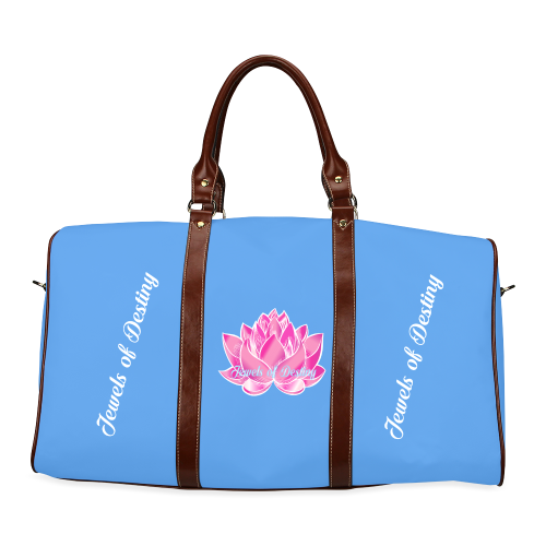 Jewels of Destiny Blue Bag Waterproof Travel Bag/Small (Model 1639)