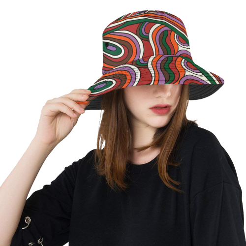 Vulnerable All Over Print Bucket Hat