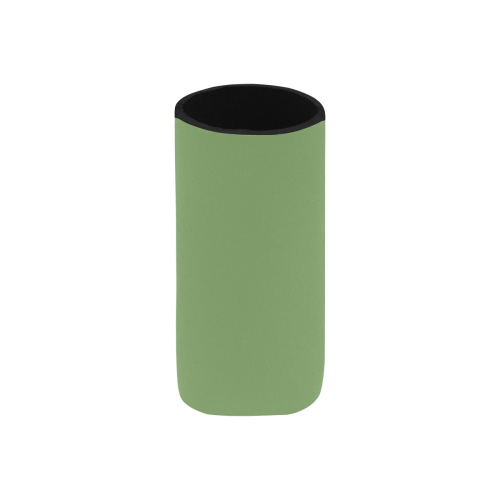 color asparagus Neoprene Can Cooler 5" x 2.3" dia.