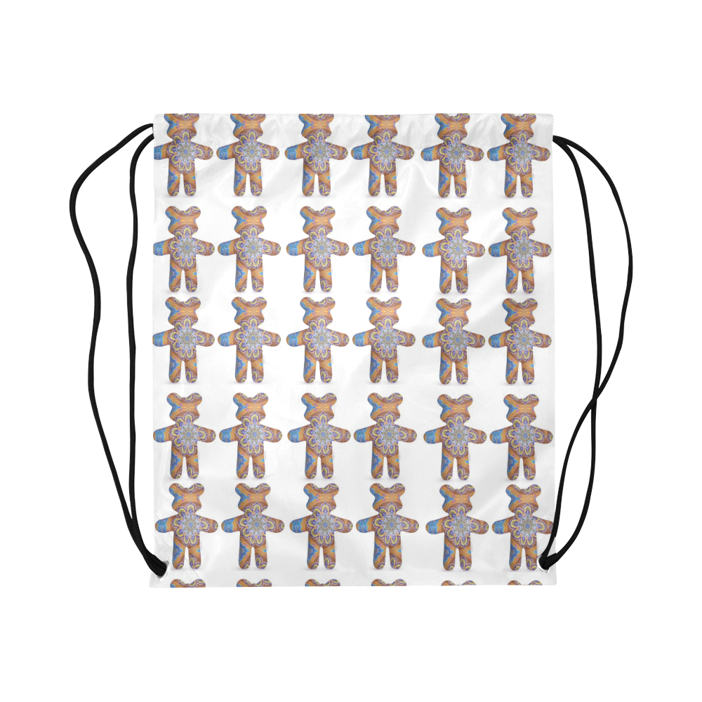 nounours 3c Large Drawstring Bag Model 1604 (Twin Sides)  16.5"(W) * 19.3"(H)