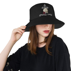 In Goth We Trust 2 All Over Print Bucket Hat