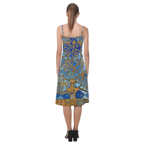Klimt Tree Alcestis Slip Dress (Model D05)