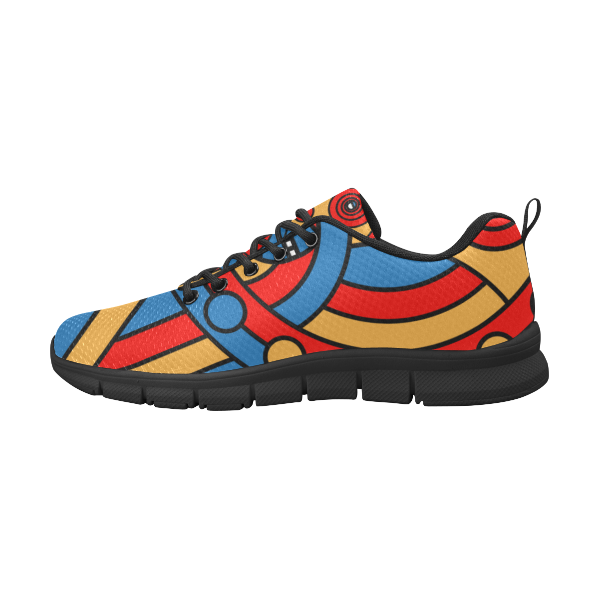 Aztec Maasai Lion Tribal Women's Breathable Running Shoes/Large (Model 055)
