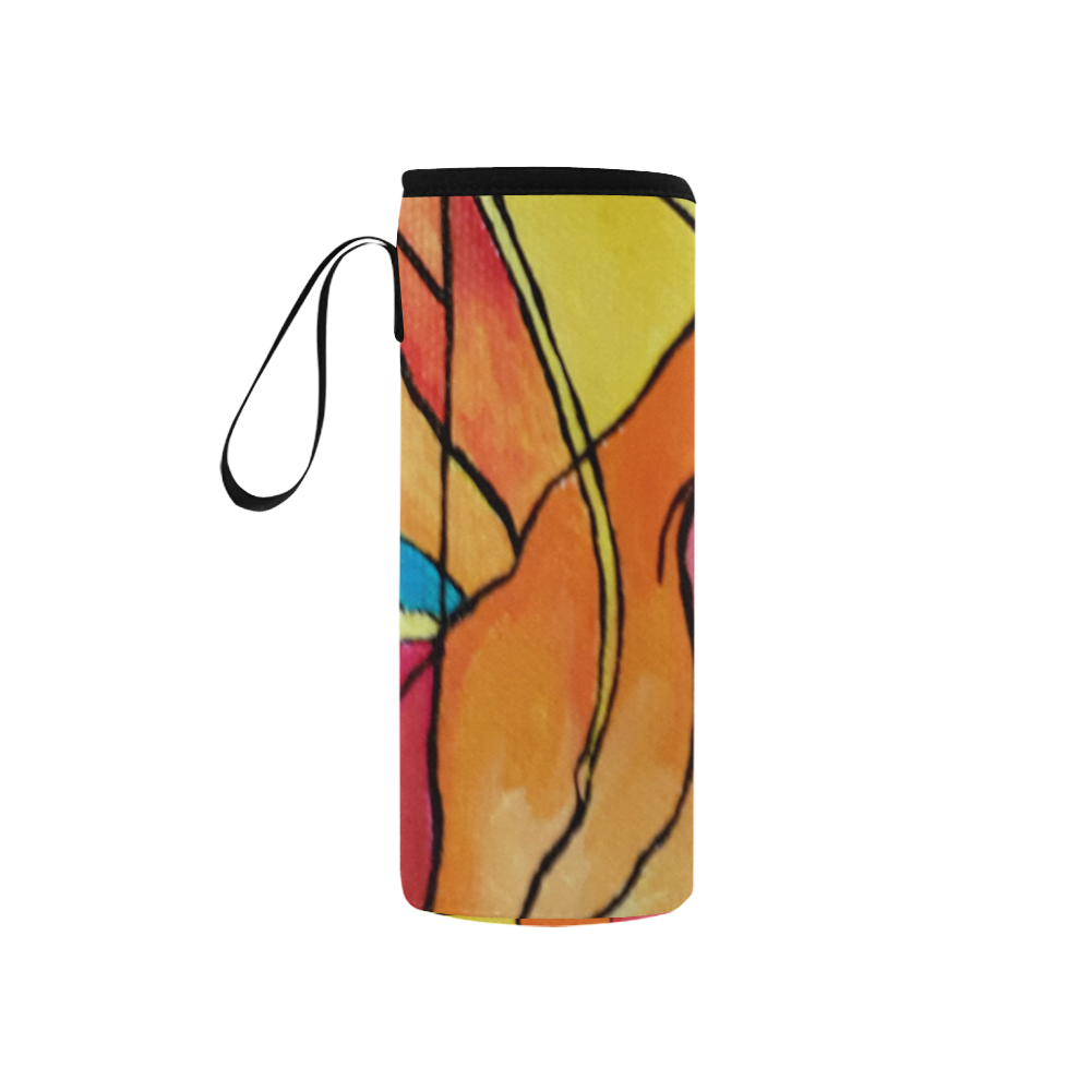 ABSTRACT Neoprene Water Bottle Pouch/Small