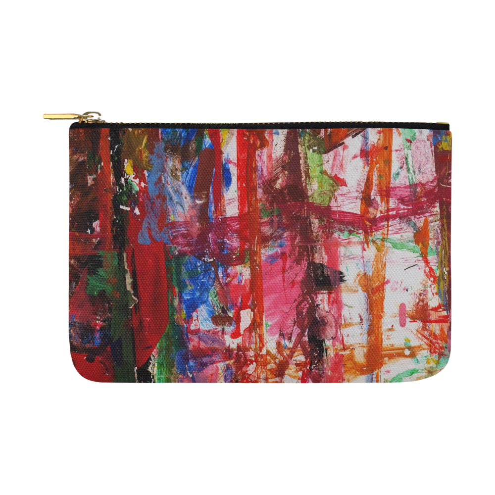 Paint on a white background Carry-All Pouch 12.5''x8.5''