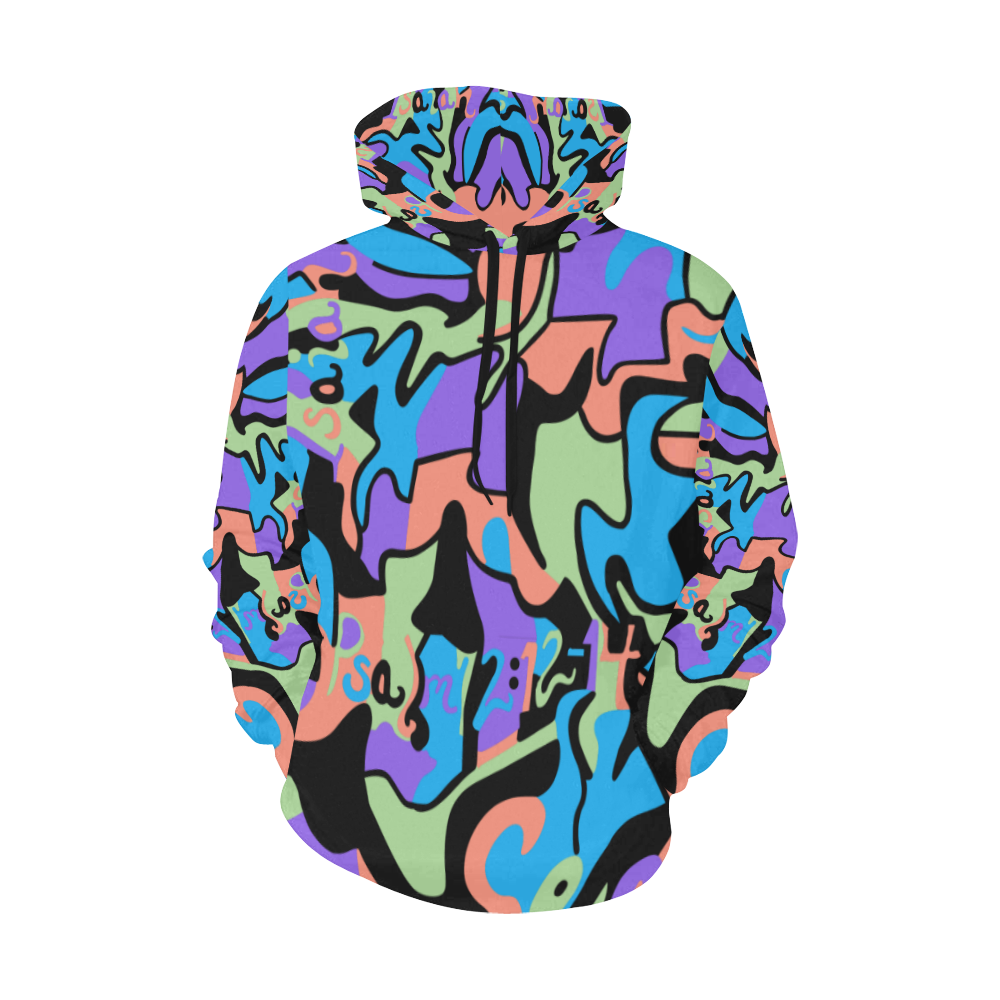 Seen_Hoodie_Women All Over Print Hoodie for Women (USA Size) (Model H13)