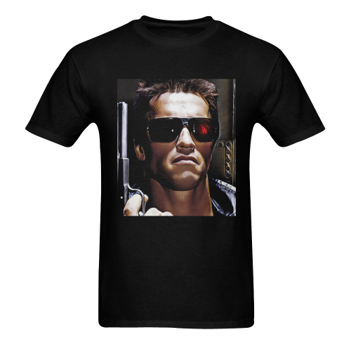 LA Terminator Men's T-Shirt in USA Size (Two Sides Printing)