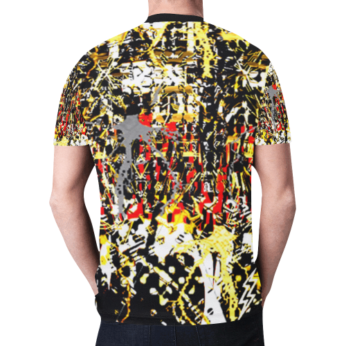 facing the storm many layers desgn by kiekiestrickland New All Over Print T-shirt for Men (Model T45)