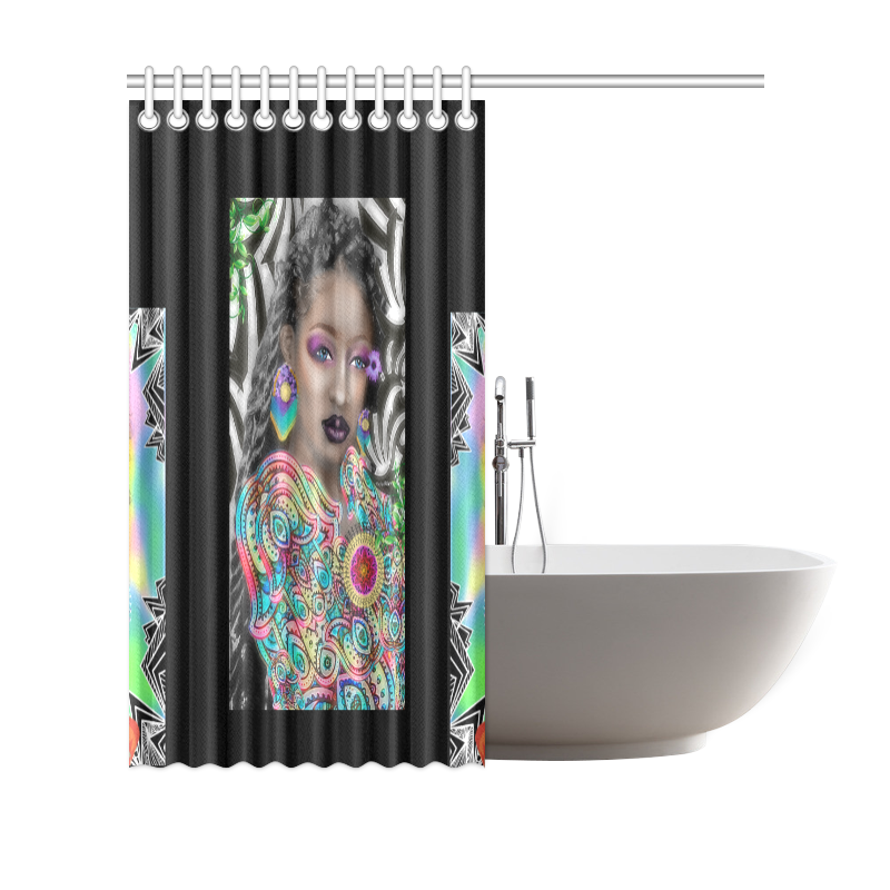 COLORFREE12 (2)SC Shower Curtain 69"x70"