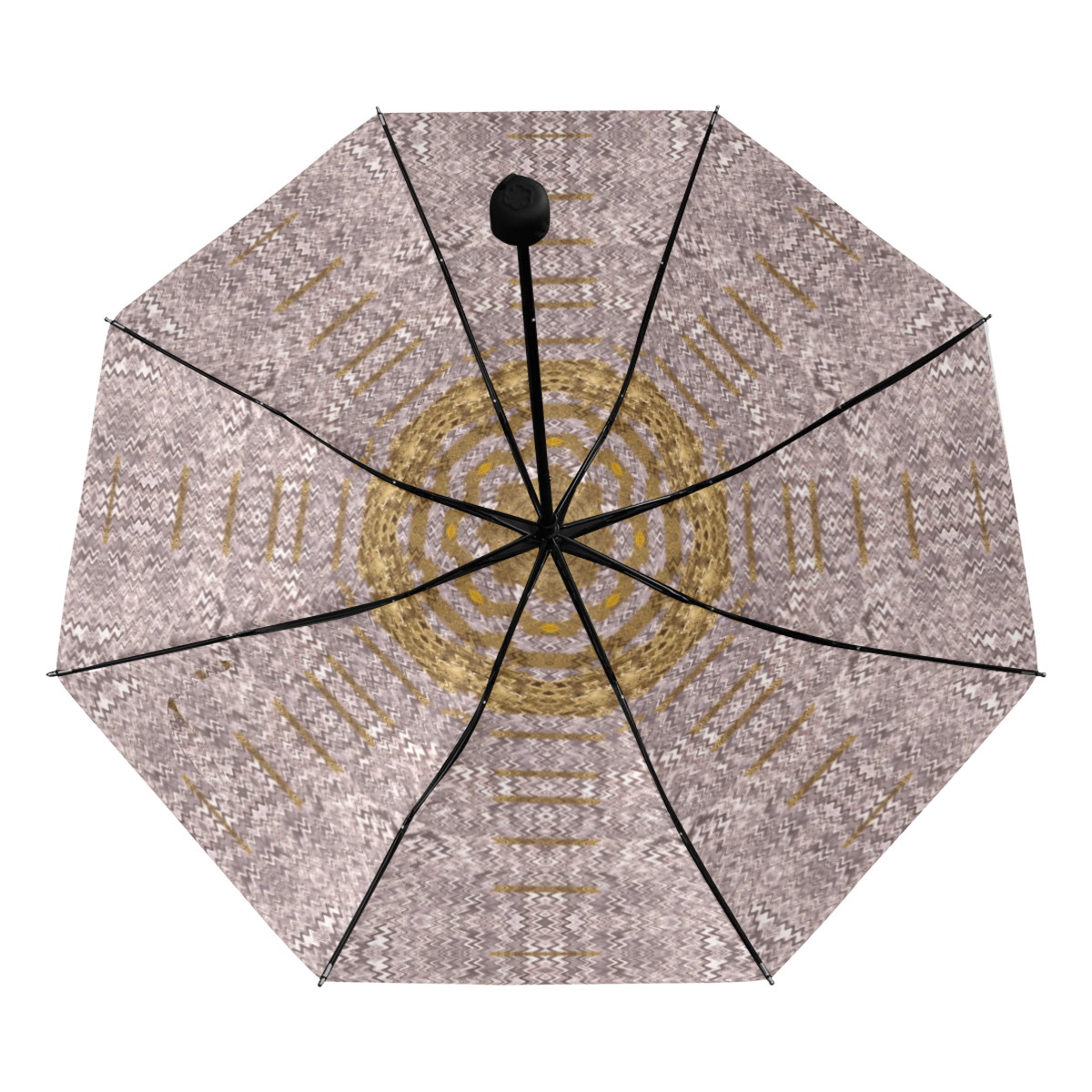 festive elegant glamorous star look Anti-UV Foldable Umbrella (Underside Printing) (U07)