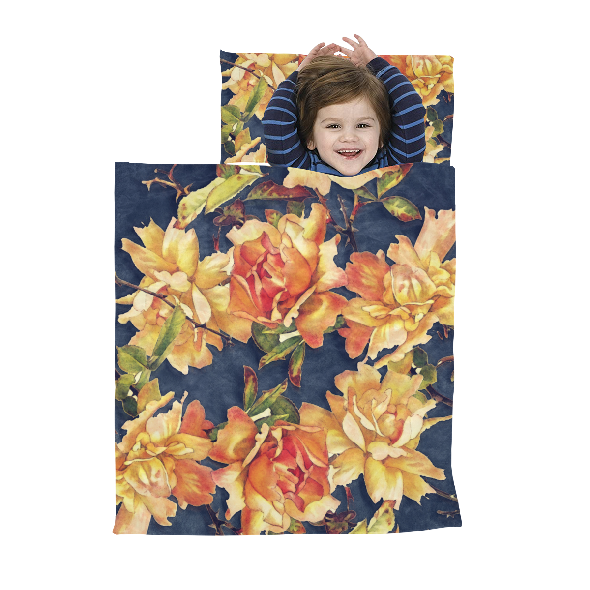 flowers #flowers #pattern #flora Kids' Sleeping Bag