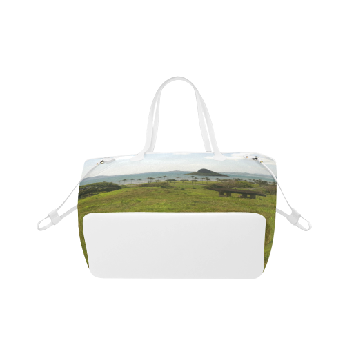 Chinaman's Hat Oahu Clover Canvas Tote Bag (Model 1661)
