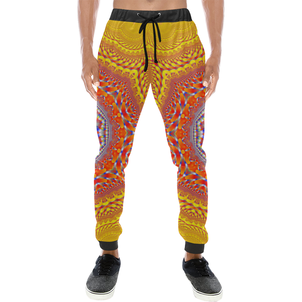 Face to Face Men's All Over Print Sweatpants (Model L11)