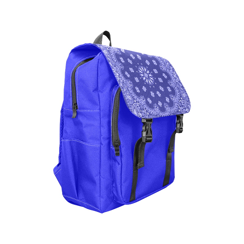 mce bandana backpack blue 3 Casual Shoulders Backpack (Model 1623)