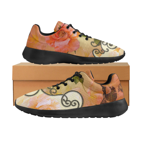 Beautiful flowers Women's Athletic Shoes (Model 0200)