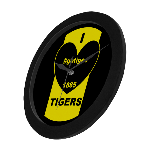 TIGERS- Circular Plastic Wall clock