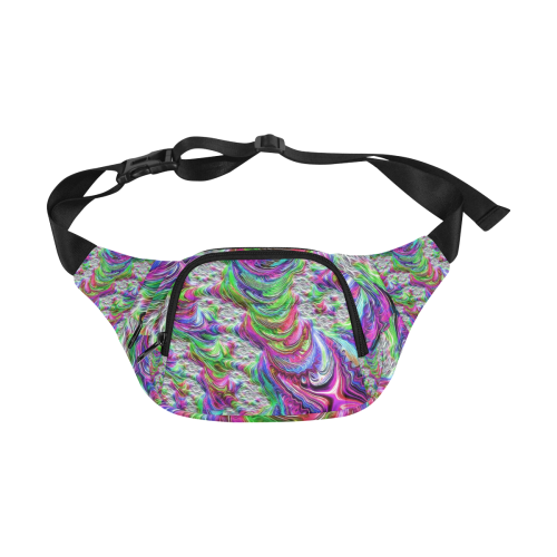 gorgeous Fractal 175 A by JamColors Fanny Pack/Small (Model 1677)