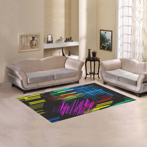 New Pattern factory 2A by JamColors Area Rug 5'x3'3''