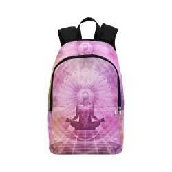 meditation spiritual yoga graphic art Fabric Backpack for Adult (Model 1659)