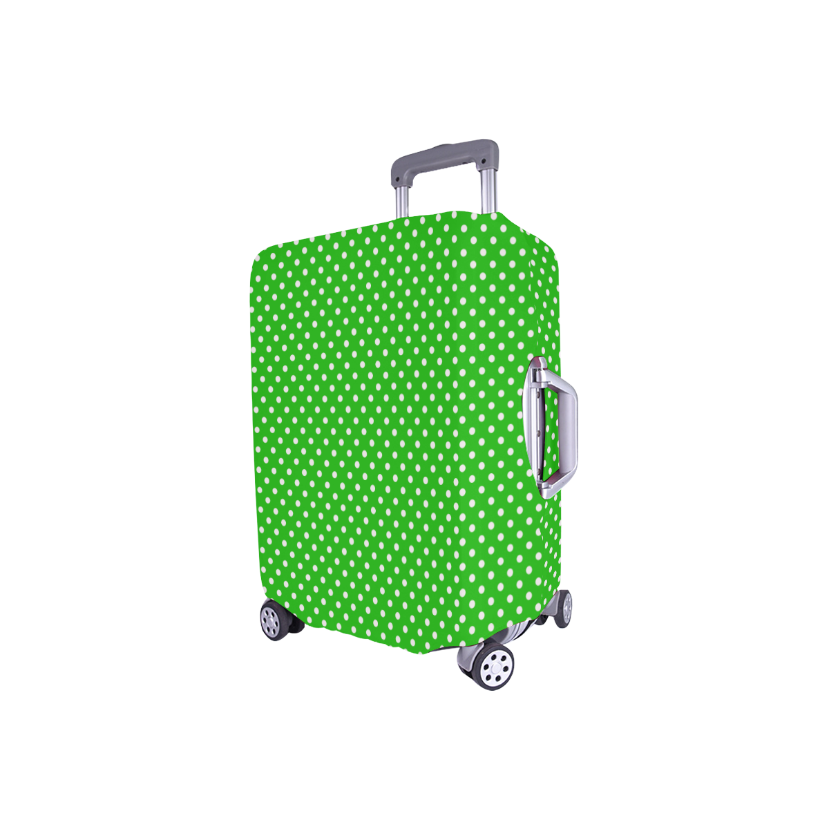 Green polka dots Luggage Cover/Small 18"-21"