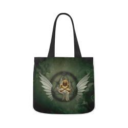 Skull in a hand Canvas Tote Bag 02 Model 1603 (Two sides)