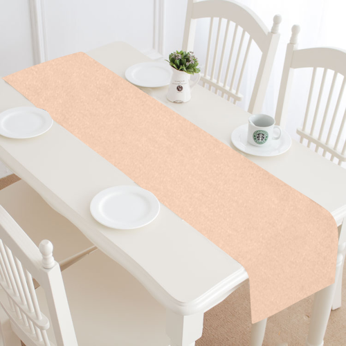 color apricot Table Runner 16x72 inch
