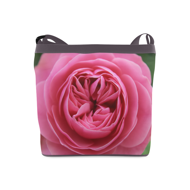 Rose Fleur Macro Crossbody Bags (Model 1613)